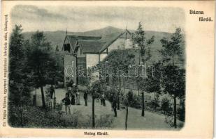 Báznafürdő, Bad Baassen, Baile Bazna; Meleg fürdő. Dr Vajna Vilmos felvétele után / spa, warm bath
