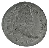 1711PH Poltura Ag "I. József" (1,12g) technológiai hibás veret (anyagfölösleg a Poltura szóban: "P´OLTURA") T:XF,VF / Hungary 1711PH Poltura Ag "I. József" (1,12g) technological error (excess material in the Poltura word: "P´OLTURA") C:XF,VF Huszár 1579., Unger II.: 1160.