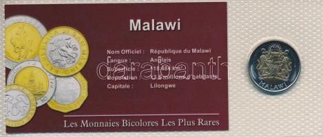Malawi 2006. 5K bimetál "A világ bicolor pénzérméi" sorozat vákuum csomagolt forgalmi érméje T:UNC-AU Malawi 2006. 5 Kwacha bimetallic "Bicolor coins of the world" series vacuum-packed circulation coin C:UNC-AU