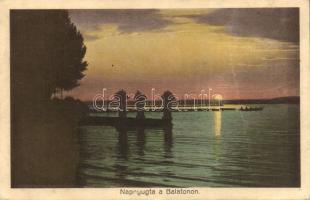 Balaton napnyugta (fa)