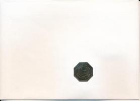 Jemen 1981. 100f Cu-Ni felbélyegzett borítékban, bélyegzéssel, német nyelvű leírással T:AU Yemen 198...