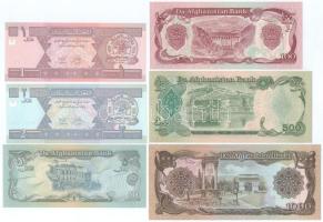 Afganisztán 1381(2002) 1A + 2A + 1358(1979) 50A + 1369(1990) 100A + 1370(1991) 500A + 1000A T:UNC,AU...
