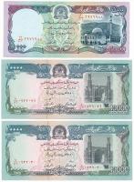 Afganisztán 1372(1993) 5000A + 10.000A (2x) sorszámkövetők "232.29 + 232.30" T:UNC,AU Afghanistan 1372(1993) 5000 Afghanis + 10.000 Afghanis (2x) consecutive serials "232.29 + 232.30" C:UNC,AU Krause P#62, P#63