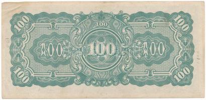 Mianmar / Japán megszállás DN(1944) 100R "The Japanese Government", "BA" T:AU,XF...
