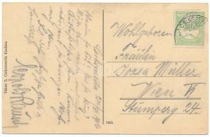 1916 Csíkszereda, Miercurea Ciuc; Igazságügyi palota. Vákár L. kiadása / Palace of Justice (EK)