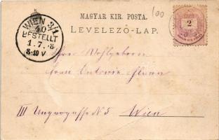 Márcfalva, Marz; Villa Suess, látkép, templom. Kiadja C. Ledermann / general view, church and villa ...