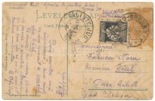 1924 Szibiel, Bodapataka, Budenbach, Sibiel (Szeben); látkép. Joan Toparcean / general view (b)