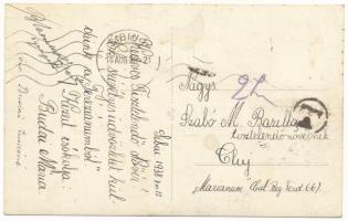 1938 Nagyszeben, Hermannstadt, Sibiu; gyerekek a káposztaföldön / children picking cabbage. photo