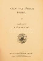 Gróf Vay Sándor Munkái. I-X. kötet. [Teljes]. Gergely Imre, Hegedűs László, Heyer Artur, Neogrády An...