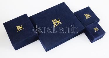 Frey Wille Hommage á Alphonse Mucha 4 darabos ékszer szett: Cabochon fülbevaló, Miss gyűrű, Miss kar...