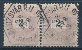 "KOLOZSVÁR P. U. / PÉNZROVATOLÁS"