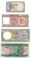Banglades DN(1973-2002) 1T + 10T + 20T + Salamon-szigetek DN(2006) 2$ T:AU, közte egy XF, egyiken tűzőgéplyuk Bangladesh ND(1973-2002) 1 Taka + 10 Taka + 20 Taka + Solomon Islands DN(2006) 2 Dollars C:AU, in it an XF, one with stapler holes  Krause P#5, P#26, P#27; P#25