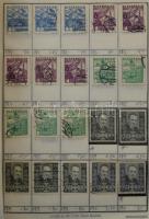 6 db A5-ös cserefüzet, benne kb 4-5.000 db vegyes külföldi bélyeg