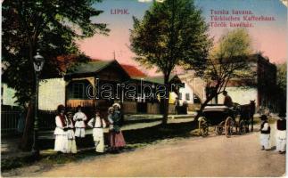 Lipik, Török kávéház / Turska kavana / Türkisches Kaffeehaus / Turkish café (felületi kopás / worn surface)