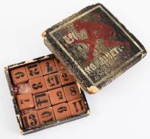 Kombinett játék, eredeti sérült dobozában, 10x10 cm