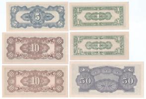 Fülöp-szigetek / Japán megszállás DN(1942) 1c (2xklf: "P/AM" + "PK") + 5c "...