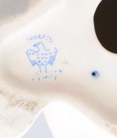 Aquincum térdelő akt, jelzett, hibátlan, m: 22 cm