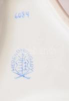 Herendi Viktória mintás fűszerkínáló, figurális lábakon, jelzett, hibátlan, d: 9 cm, m: 9 cm