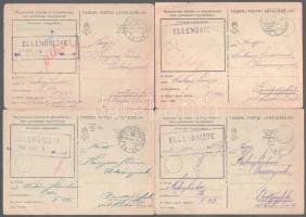14 db II. világháborús tábori postai levelezőlap Berettyóújfaluba küldve