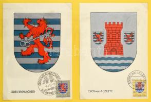 Luxemburg CM gyűjtemény nagyalakú albumban