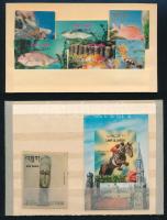 15 db 3 dimenziós bélyeg + 1 db blokk