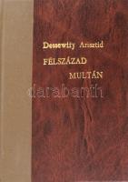 Dessewffy Arisztid: Félszázad multán. Regény. Bp., 1898., Kosmos, 165+3 p. + 9 t. Átkötött modern félvászon-kötés, körbevágott.