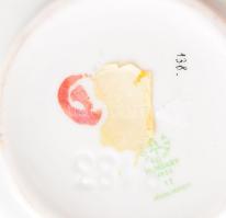 Hollóházi lány almákkal. Jelzett, hibátlan, m: 23 cm