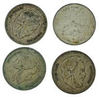 1947. 5Ft Ag "Kossuth" (4x) T:XF-F patina Adamo F8.1