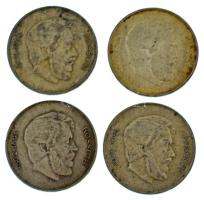 1947. 5Ft Ag "Kossuth" (4x) T:XF-F patina Adamo F8.1