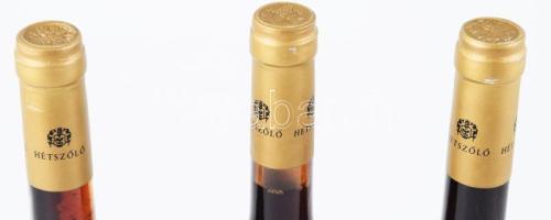 1993 Hétszőlő 5 puttonyos Tokaji Aszú, 12 db bontatlan palack édes desszertbor, eredeti kartondobozb...