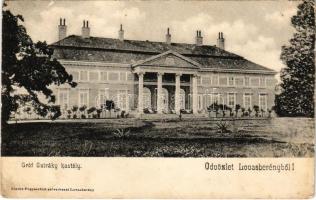 Lovasberény, Gróf Cziráky kastély. Fogyasztási szövetkezet kiadása (gyűrődés / crease)