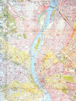 [Térkép] Budapest és környékének térképe. Tervezte: Stoits György. Mértéke: 1:25 000. (1938).
Budap...