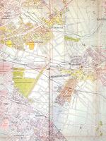 [Térkép] Budapest és környékének térképe. Tervezte: Stoits György. Mértéke: 1:25 000. (1938).
Budap...