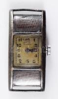 Marvin ezüst (Ag) tokos női karóra, szíj nélkül, nem működik, karcos, 4x2 cm