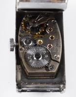 Marvin ezüst (Ag) tokos női karóra, szíj nélkül, nem működik, karcos, 4x2 cm