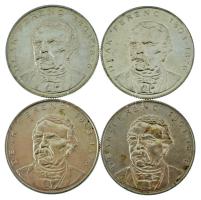 1994. 200Ft Ag "Deák" (4x) T:AU,XF patina Adamo F13.1