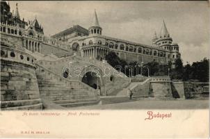 Budapest I. Északi Halászbástya. R. &amp;. J. D. 2230 J, 21. (apró szakadás / tiny tear)