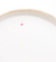 Alt Wien 2 darab bécsirózsás tál, jelzett, kopással, d: 23 cm alatt