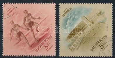 1953 Népstadion 3Ft és 5Ft számvízjellel, ritka