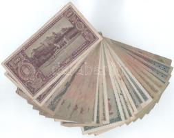 Vegyes 27db-os pengő bankjegy tétel T:F,VG