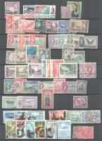 Brit gyarmatok összeállítás A/4-es berakólap mindkét oldalán