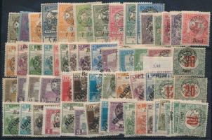 Nagyvárad 1919 60 db bélyeg, mind Bodor vizsgálójellel