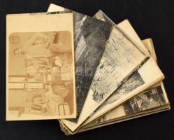 Kb. 90 db RÉGI német városképes lap, közte sok német katonai, motívum képeslap, vegyes minőségben / Cca. 90 pre-1945 German town postcards, with many German military and motive postcards, in mixed quality