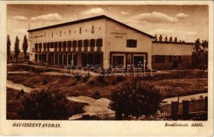 1942 Hévízszentandrás (Hévíz), Rendőrtiszti üdülő (gyűrődések / creases)