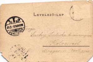 1902 Nagyajta, Aita Mare; Járásbírói lak. Müller Gyula utódai kiadása (Brassó) / district judge'...