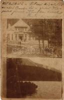 Tátra, Magas Tátra, Vysoké Tatry; Hrebienok, Tarajka kioszk, étterem és kávéház, Csorba-tó / restaurant, kiosk, cafe, lake. photo (EB)