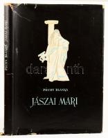 Péchy Blanka: Jászai Mari. DEDIKÁLT Jankovich Ferenc írónak. Bp., 1958, Magvető. Kiadói egészvászon kötés, sérült papír védőborítóval, kopottas állapotban.
