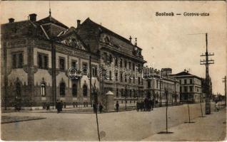 Szolnok, Gorove utca, Mezőgazdasági Takarékpénztár Faragó Sándor kiadása (fl)