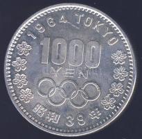 Japán 1964. 1000Y Ag "Olimpia - Tokió" T:BU
