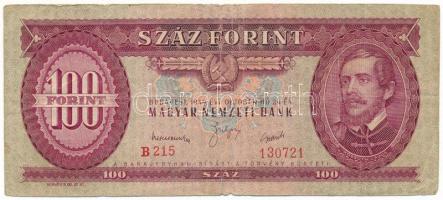 1949. 100Ft "B 215 130721" T:VG Adamo F28